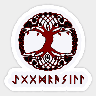 Yggdrasill Tree Sticker